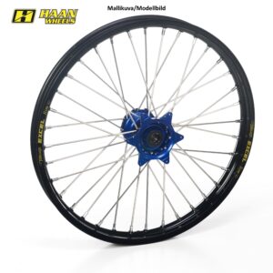 Haan esiratas YZ 125/250 / YZF 250/ 450 93-10 21-1,60 BLACK velg/sinine rumm