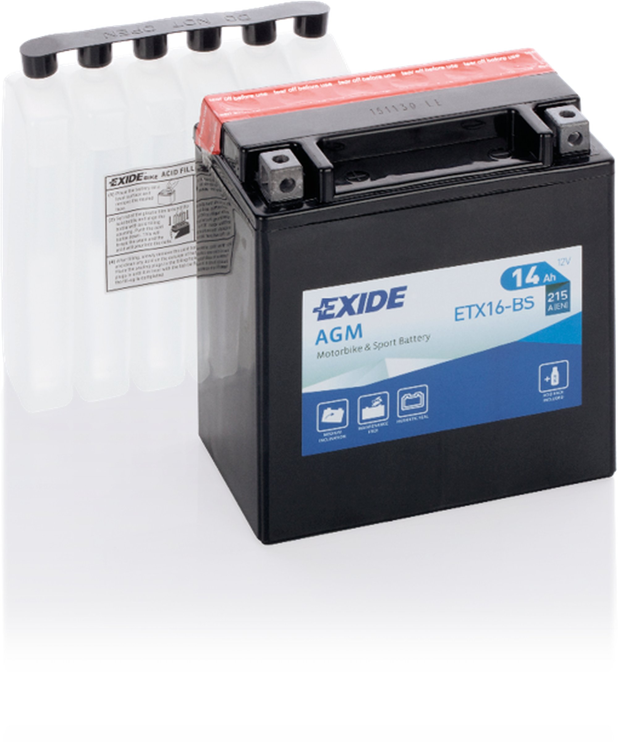 Exide aku ETX16-BS