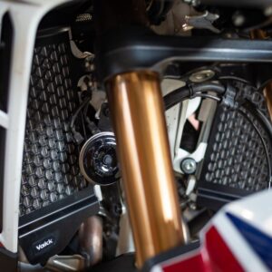 Yakk EXP radiaatori kaitse Honda CRF1100 Africa Twin (20-) must