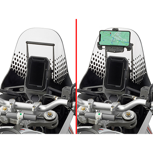 Givi ülemine kinnitusdetail Ducati Desert X 937 22 jaoks