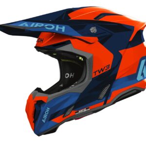 Airoh kiiver Twist 3 Fancy Orange/Blue gloss, S