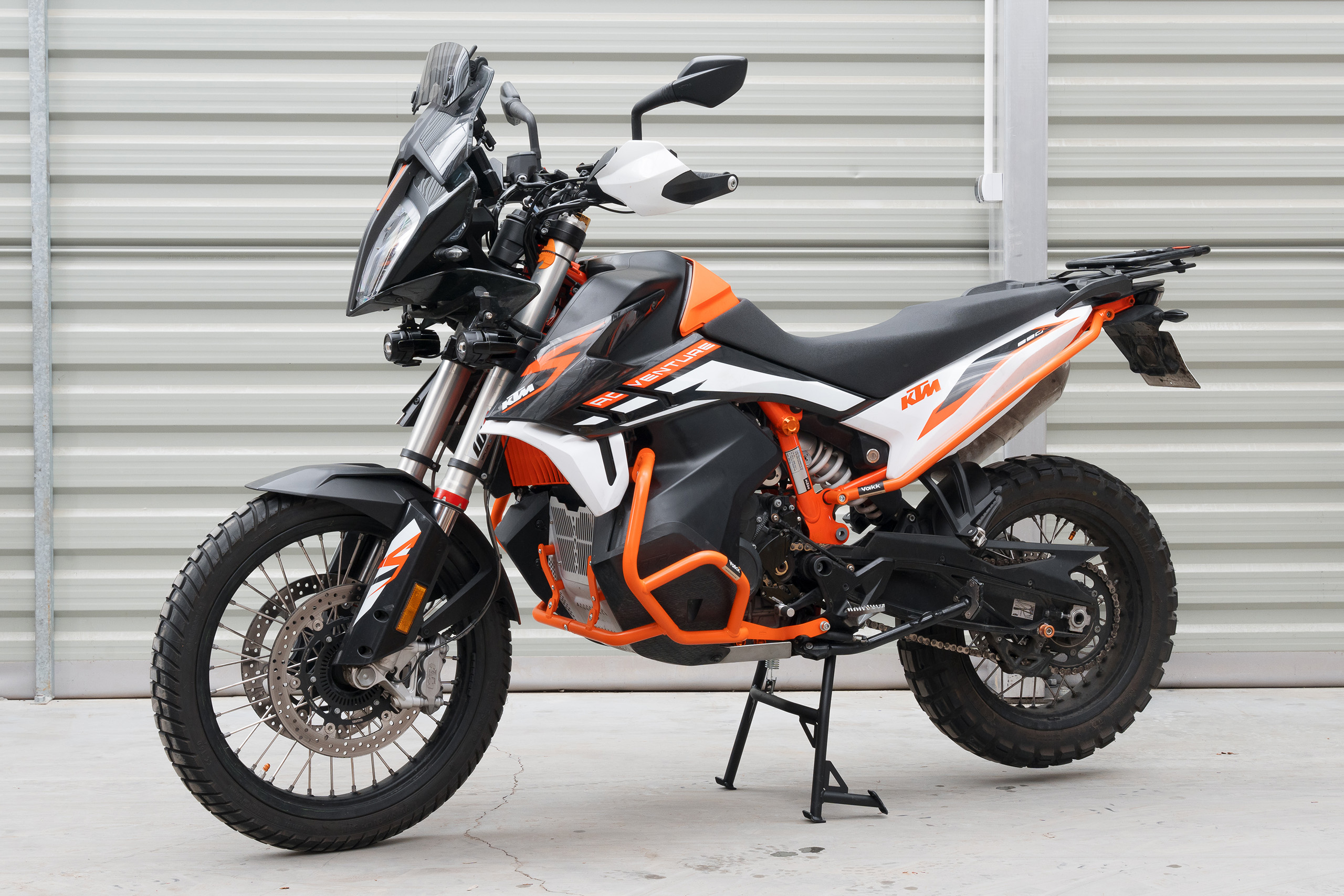 Yakk EXP alumine kaitseraud KTM 790/890 Adventure (19-) oranž - Image 3
