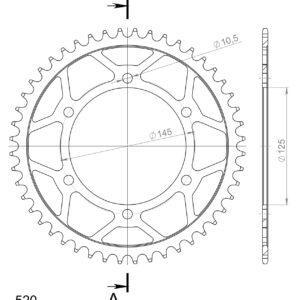 Supersprox tagumine hammasratas 855.45