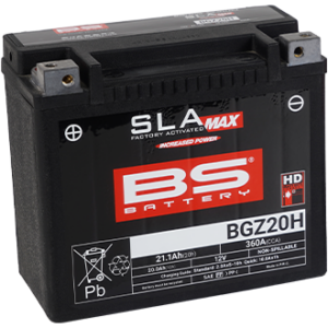 BS Battery BGZ20H (FA) SLA MAX - suletud ja aktiveeritud