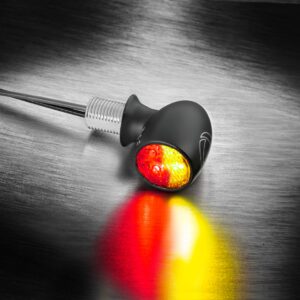 Kellermann Atto® DF LED mini suunatule indikaator 3 in 1 must läbipaistva klaasiga