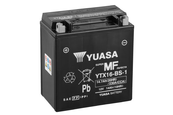 Yuasa aku YTX16-BS-1 (cp) koos acidpack’iga (3)