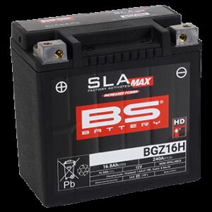 BS Battery BGZ16H (FA) SLA MAX - suletud ja aktiveeritud