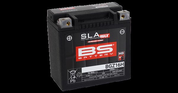 BS Battery BGZ16H (FA) SLA MAX - suletud ja aktiveeritud
