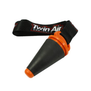 Twin Air väljalaskeava kork väike läbimõõt 18mm kuni 40mm (koos rihmaga)