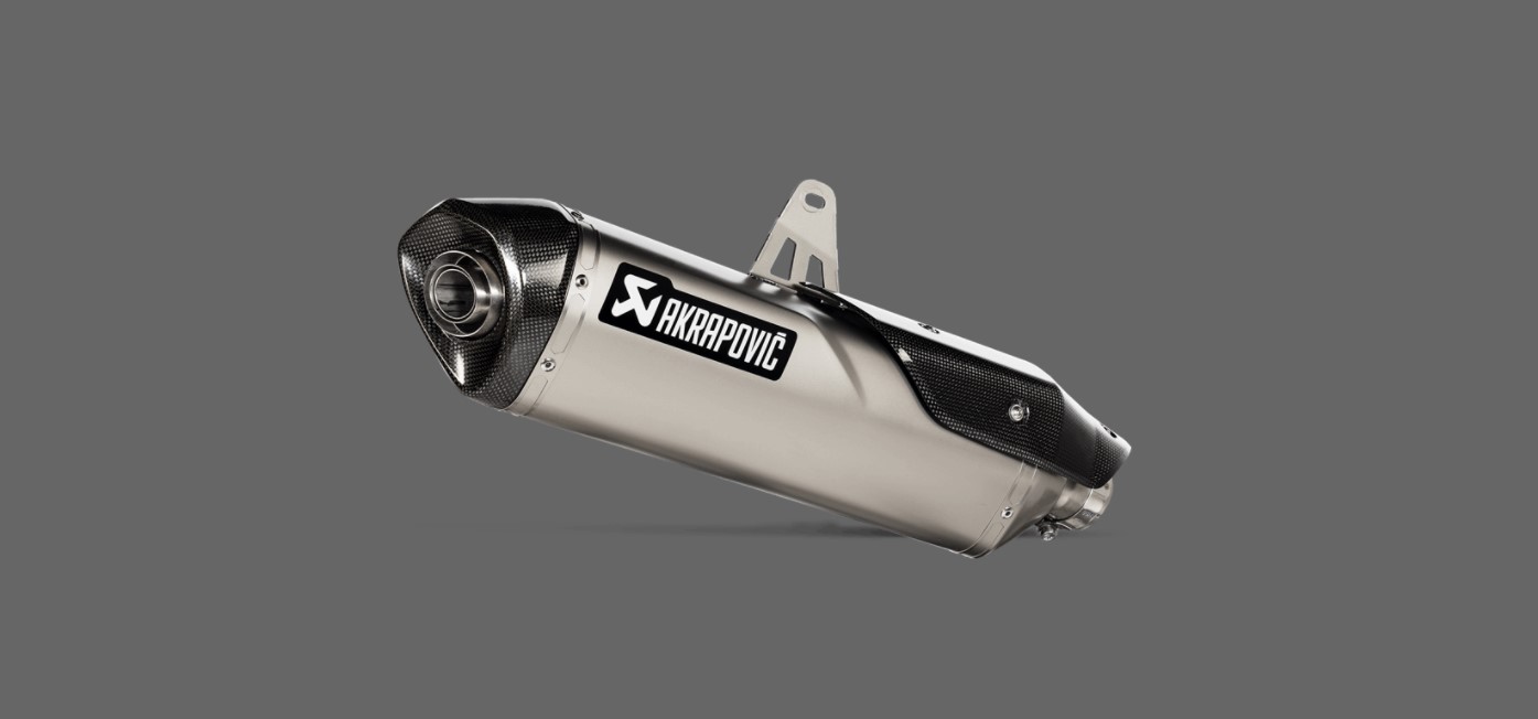 Akrapovic väljalaske summuti otsik (titaan) Tiger 850/900 2020-