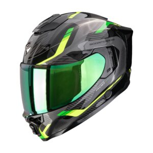 SCORPION kiiver EXO-1500 AIR SLEEK Black-Green, XL