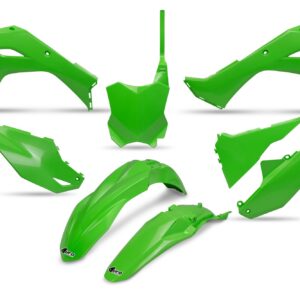 UFO plastdetailide komplekt 5-osa OEM roheline KX250F 25-.. KX450F 24-..