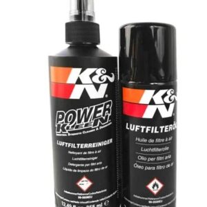 K&N puhastusvahendi komplekt aerosoolõli (De/Fr/Nl/It/Pt)