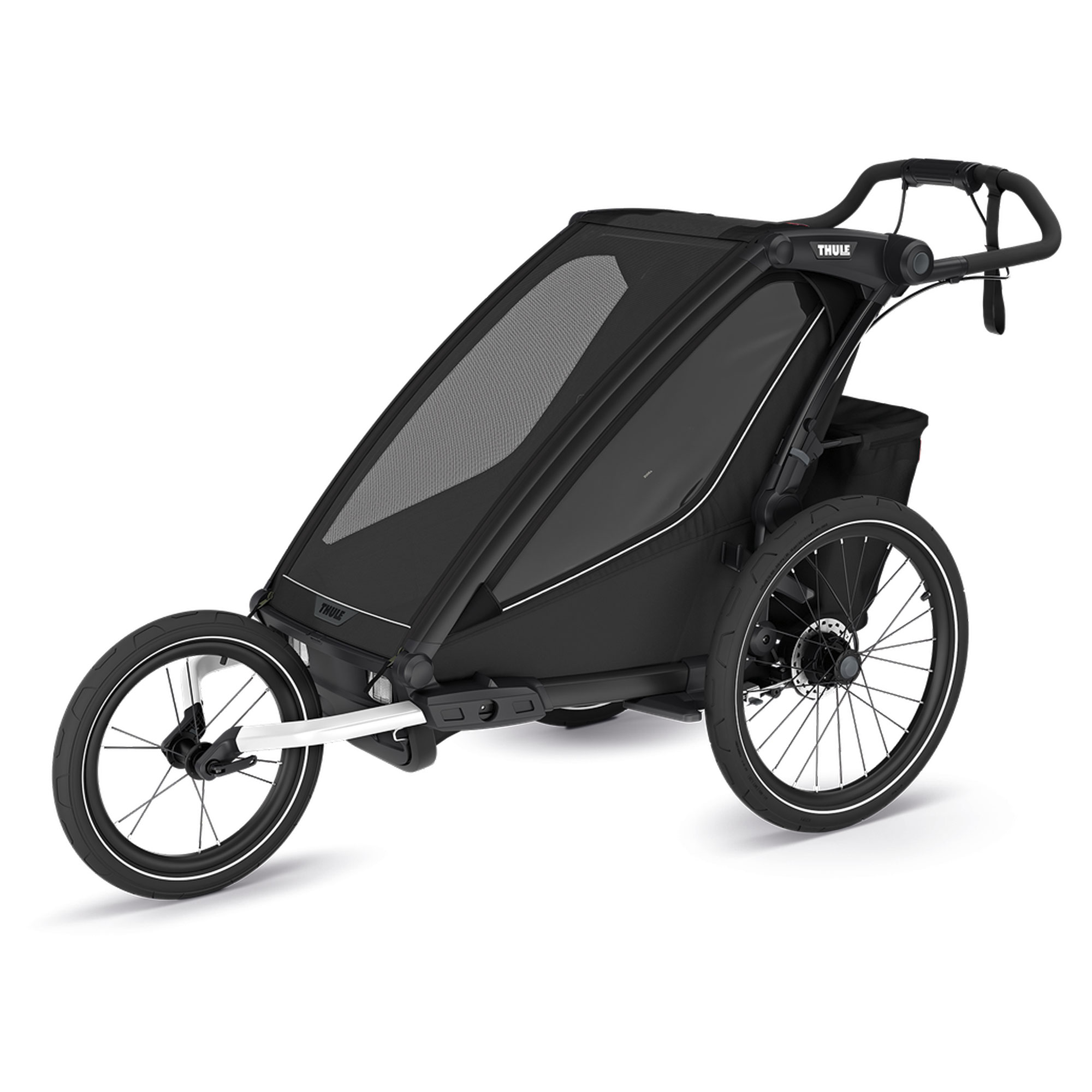 Jalgratta haagis THULE Chariot Sport 2 üksik must - Image 3