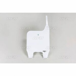 UFO esinumbri plaat CR125-500 90-94 valge 041
