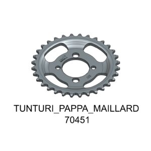 Tec-X tagumine hammasratas 32 hammast (415) Tunturi Pappa - Maillard