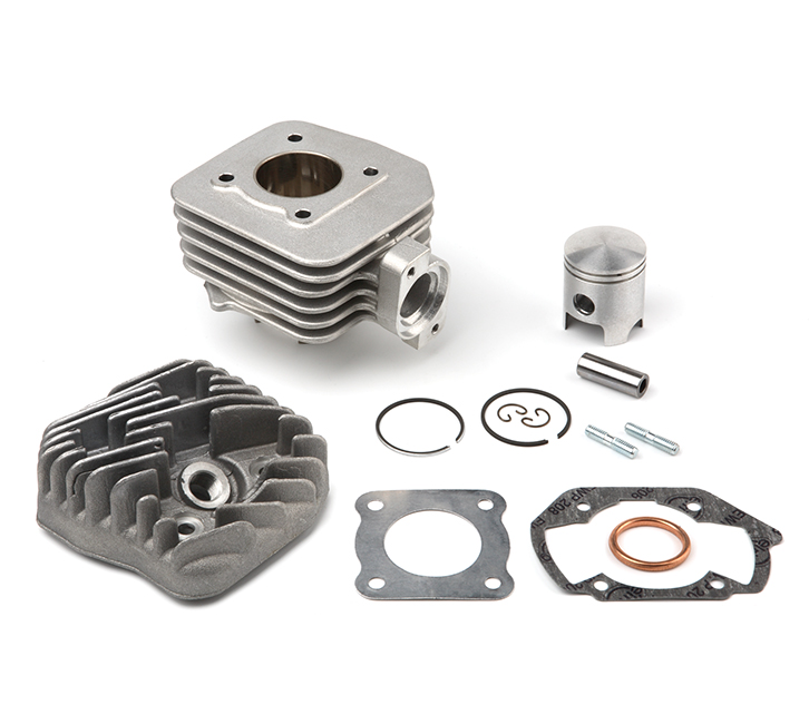 Airsal silindrikomplekt ja silindripea 50cc Peugeot horisontaalne AC
