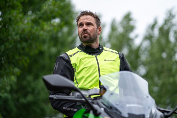 Halvarssons helkurvest Hi-Vis vest kollane, M/L