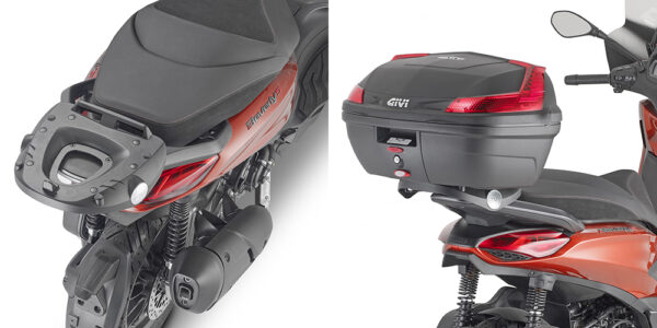 Givi tagumine riiul MONOL Piaggio Beverly 300 HPE