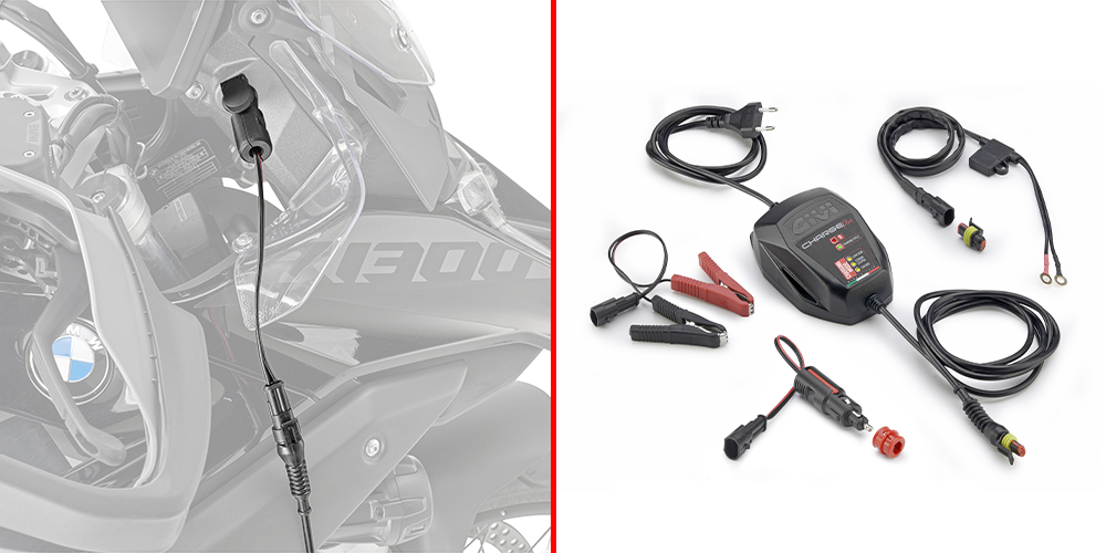 Givi akulaadija Charge Maintainer Bmw