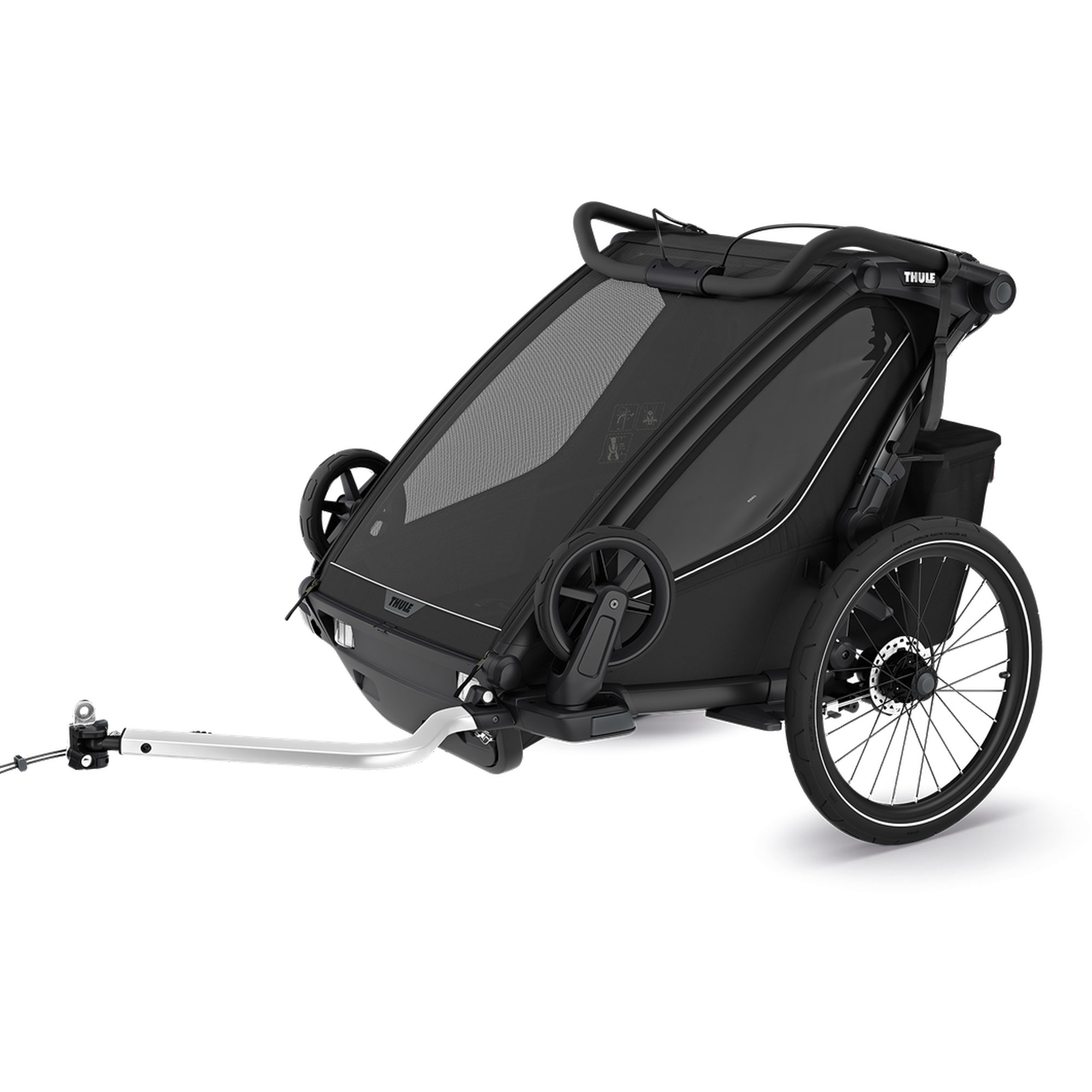 Jalgratta haagis THULE Chariot Sport 2 topelt must - Image 3