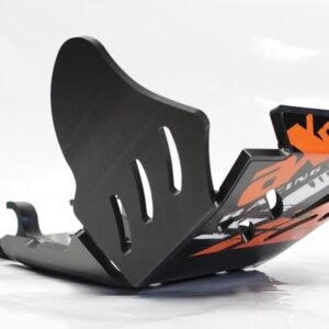 AXP Xtrem HDPE kaitseplaat must KTM EXCF250/EXCF350 17-23