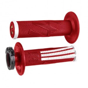 ODI EMIG PRO V2 Lock-On käepide PUNANE / Valge