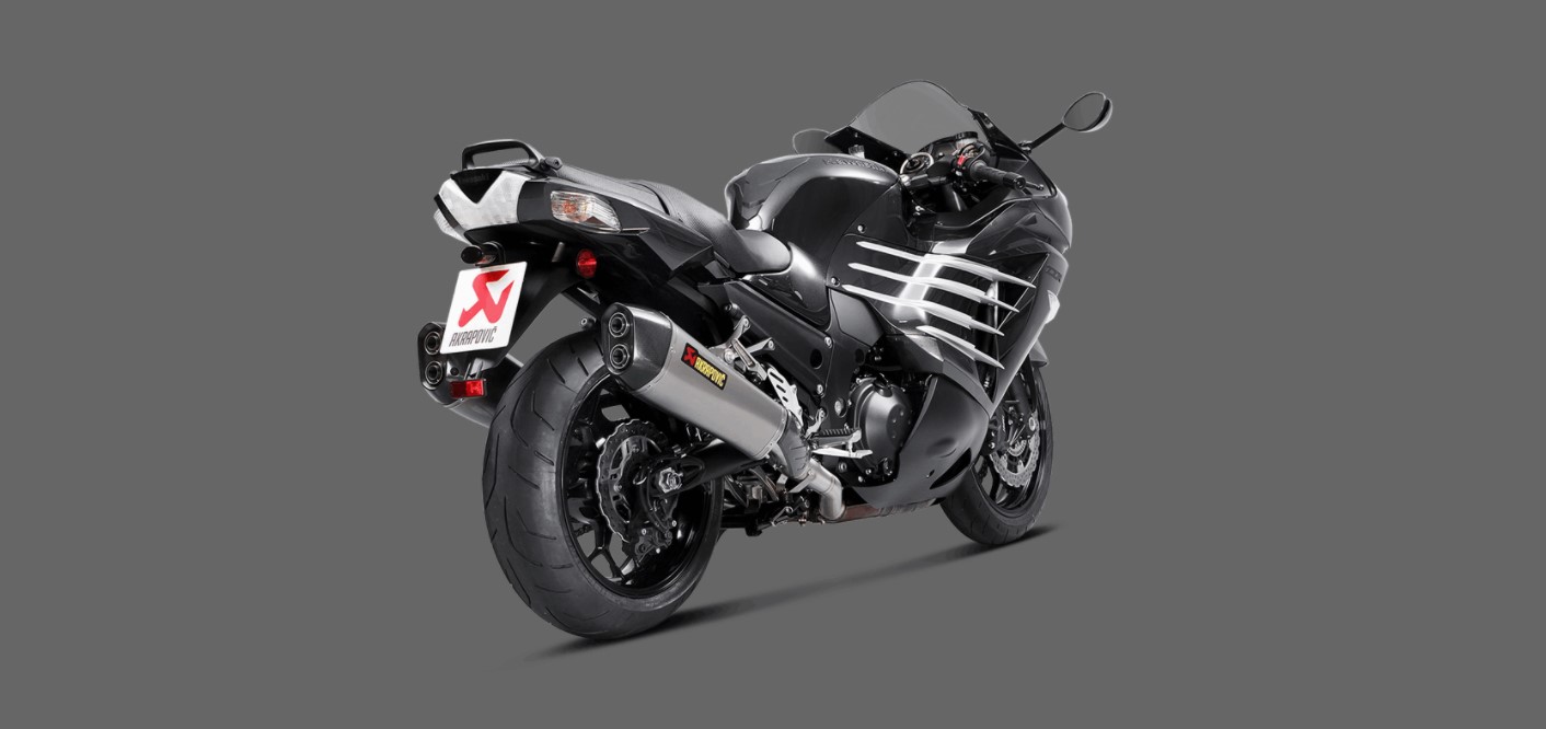 Akrapovic summuti ots (titaan) Kawasaki ZZR 1400/ZX 14R 2012- - Image 2