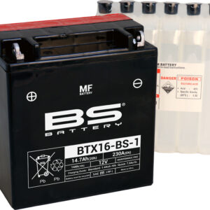 BS Battery BTX16-BS-1 MF (cp) hooldusvaba