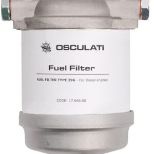 Osculati diiselfilter CAV 296 koos veeväljalaskega