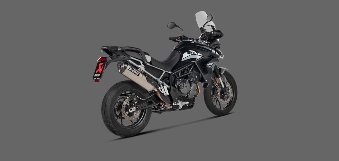 Akrapovic väljalaske summuti otsik (titaan) Tiger 850/900 2020- - Image 2