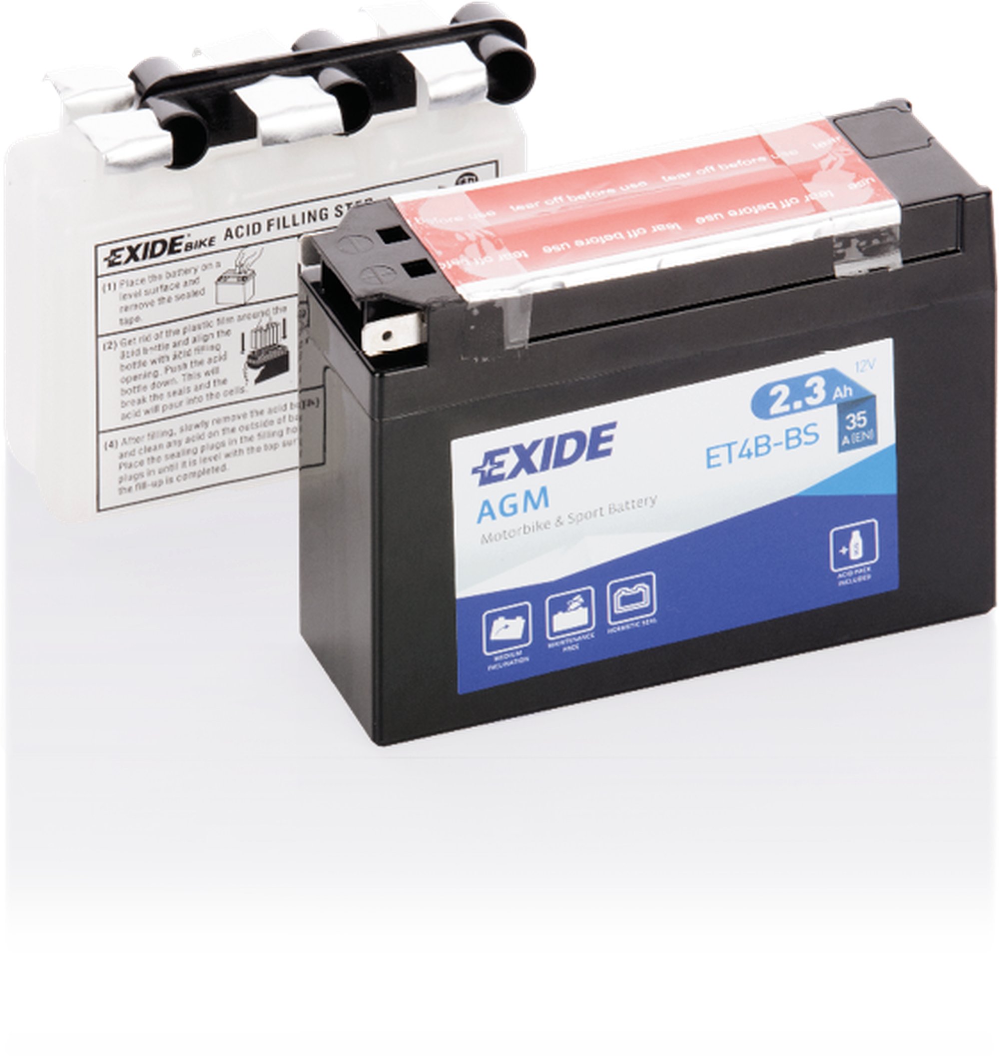 Exide aku ET4B-BS