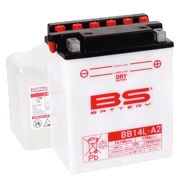 BS Battery BB14L-A2 (cp) tavapärane kuivlaetud