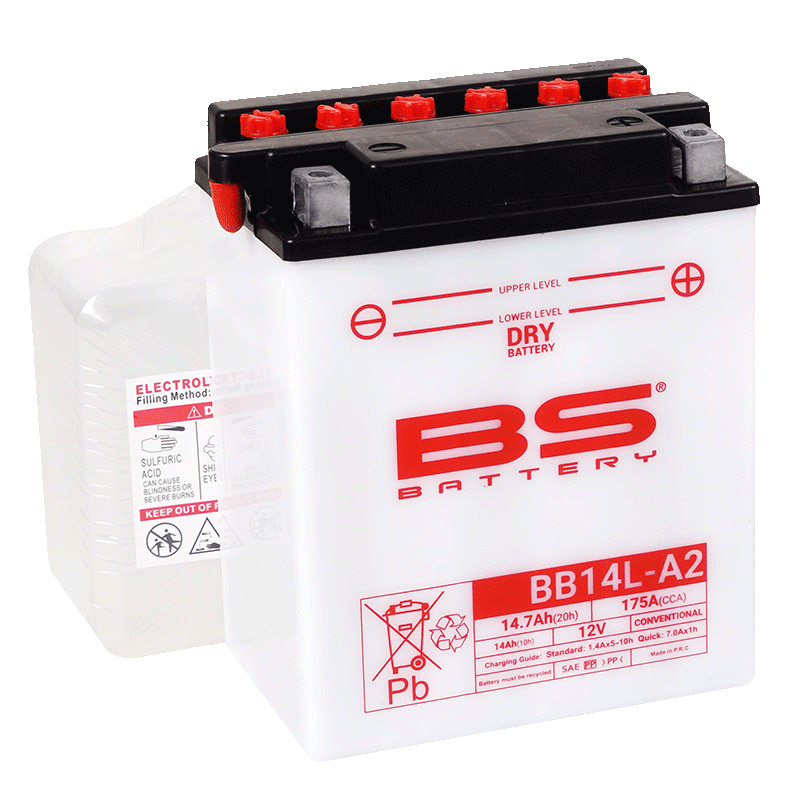 BS Battery BB14L-A2 (cp) tavapärane kuivlaetud