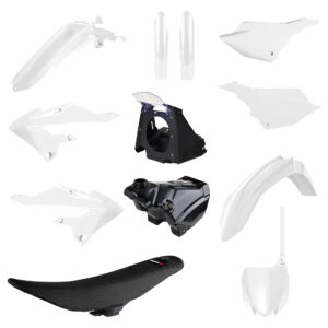 Polisport täielik restyle komplekt YZ125/250 02-21 22 stiilis valge
