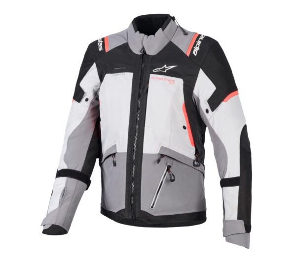 Alpinestars naiste jope Andes v4 Drystar hall/punane, L