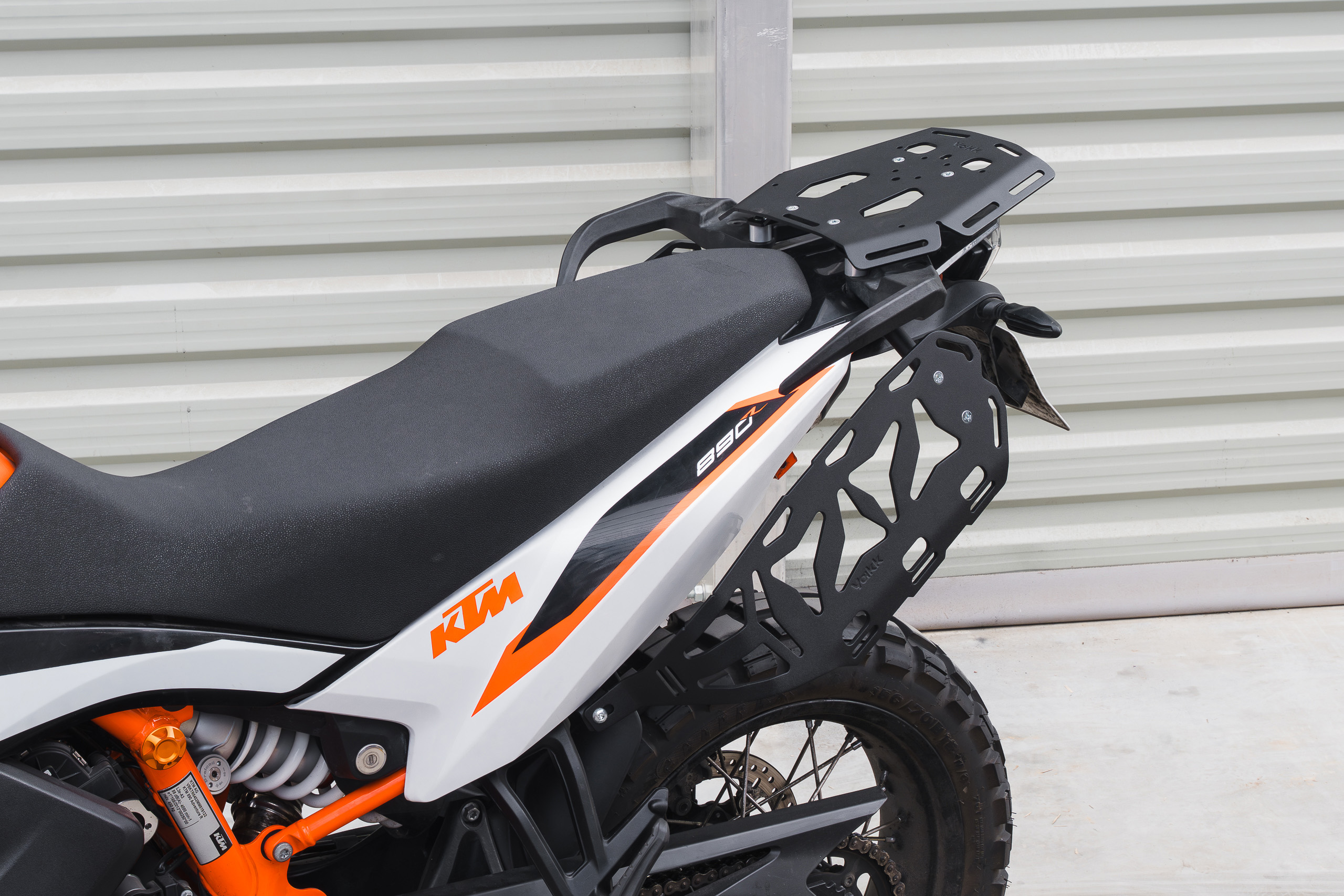 Yakk EXP tagumine pakiraam pehme pagasi jaoks KTM 790/890 Adventure (19-) must - Image 5
