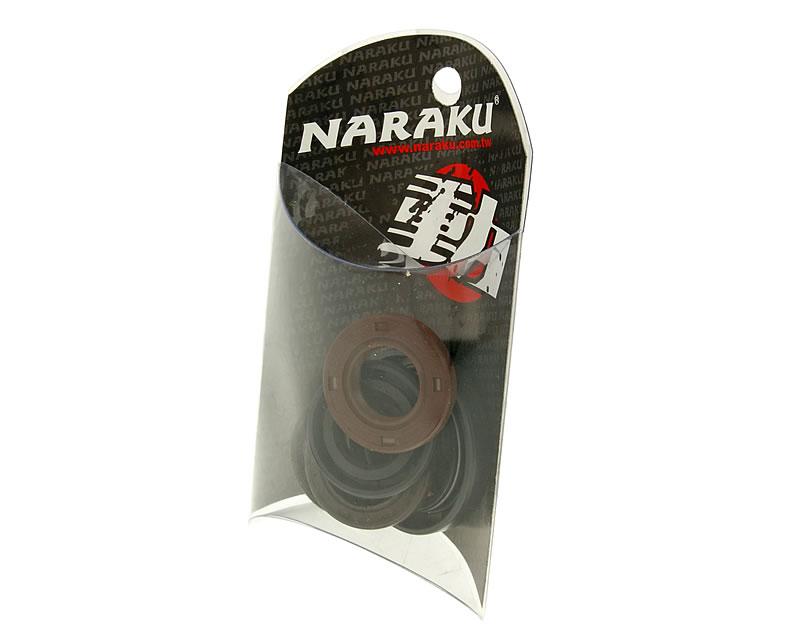 Naraku õlitihendite komplekt Hiina tõukerattale 4-S 50cc / Kymco 4-T / Peugeot 4-T / SYM