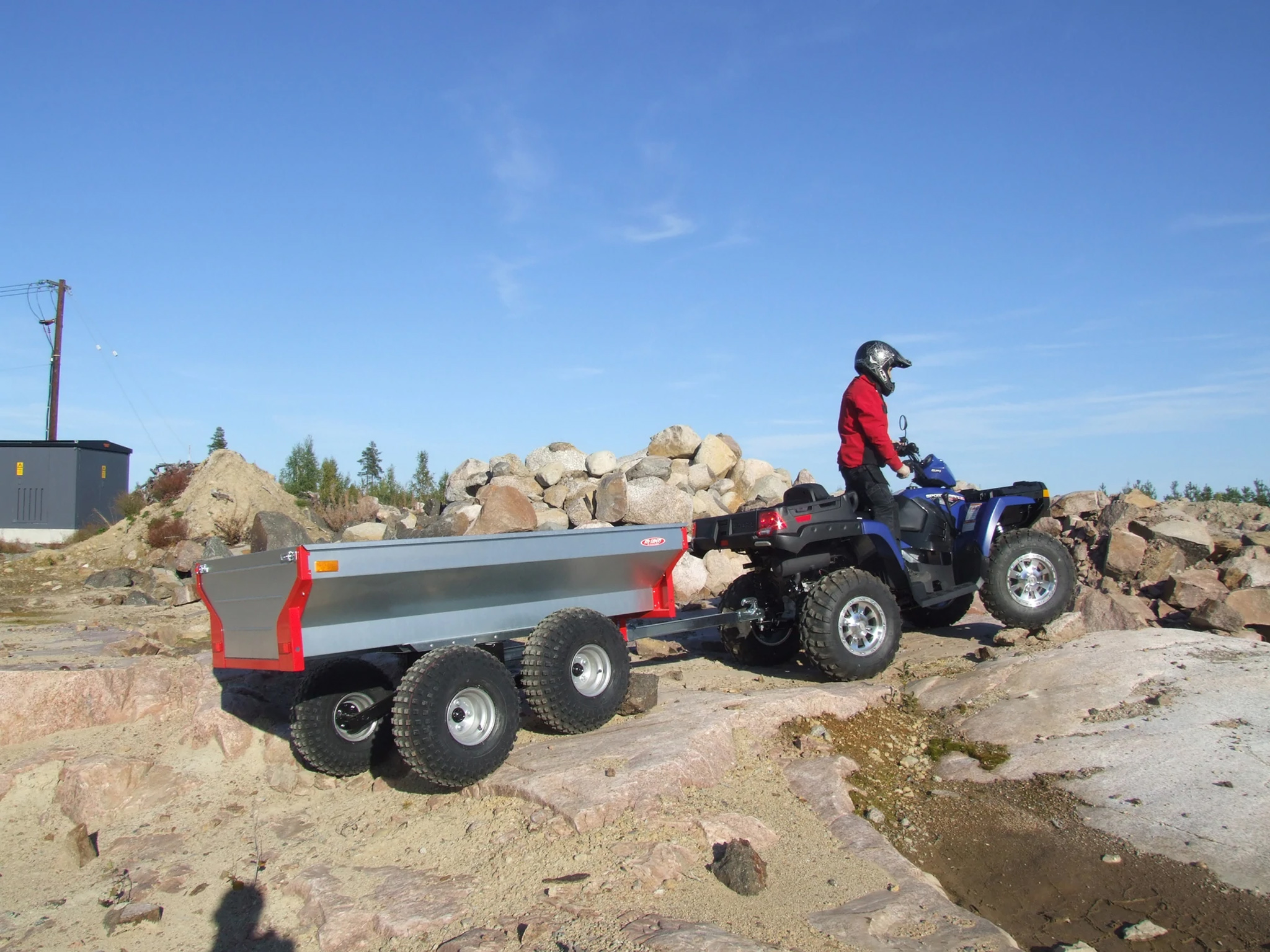 Ultratec universaalne ATV haagis - Pilt 7