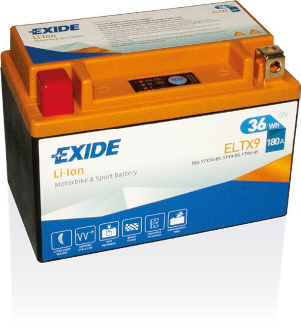 Exide aku Li-Ion ELTX9