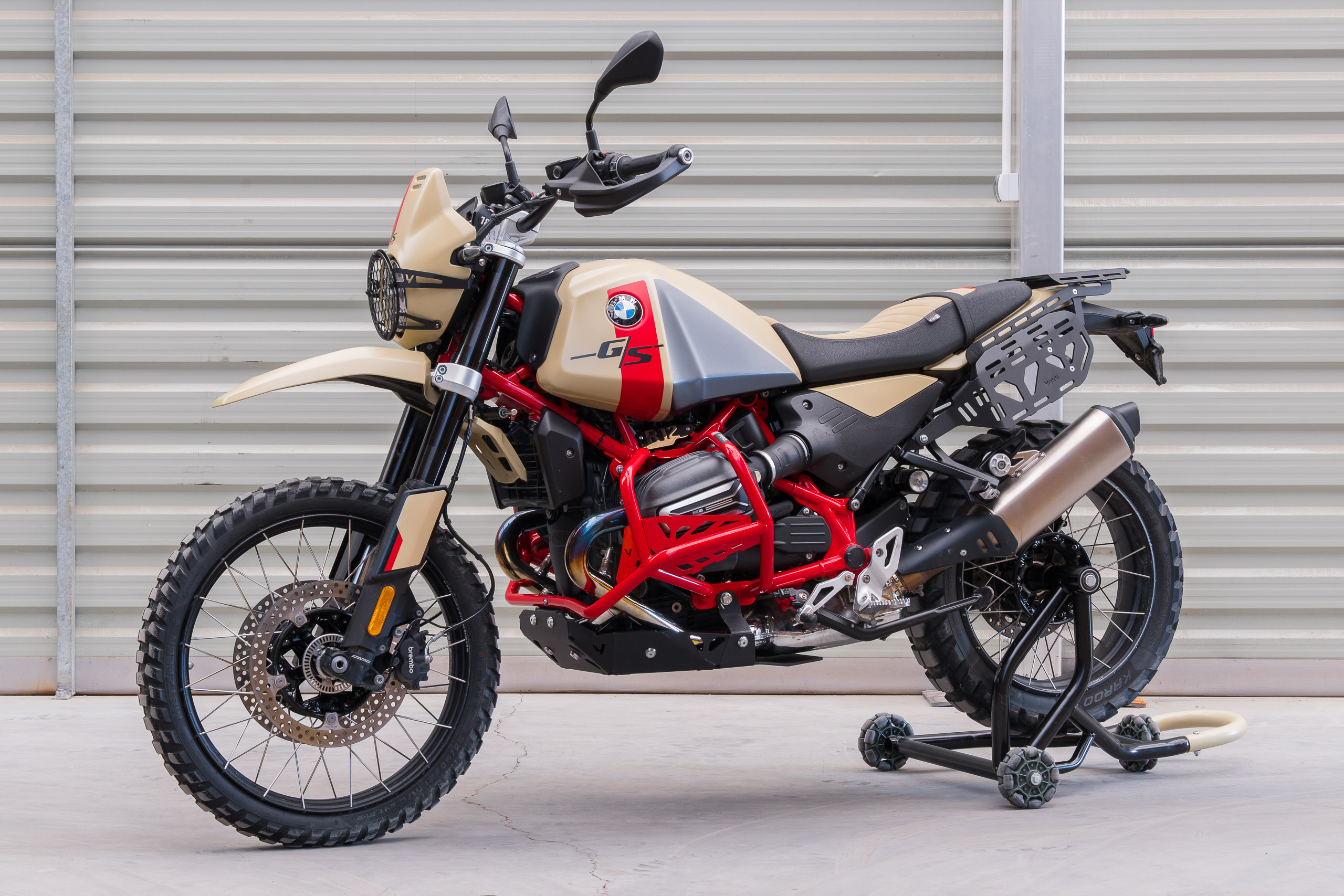 Yakk EXP kaitseraud BMW R12 GS (24-) punane - Image 4