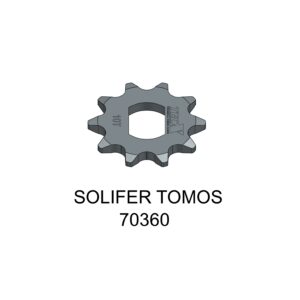 Tec-X esihammasratas 10 hammast (415) Solifer SM / Tomos
