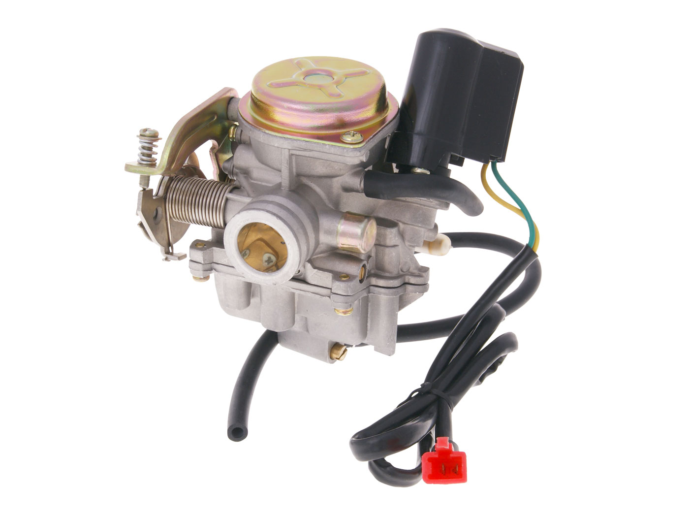 Karburaator 18mm metallist korgiga Hiina tõukerattale 4-S 50cc / Kymco 4-S / SYM 4-S