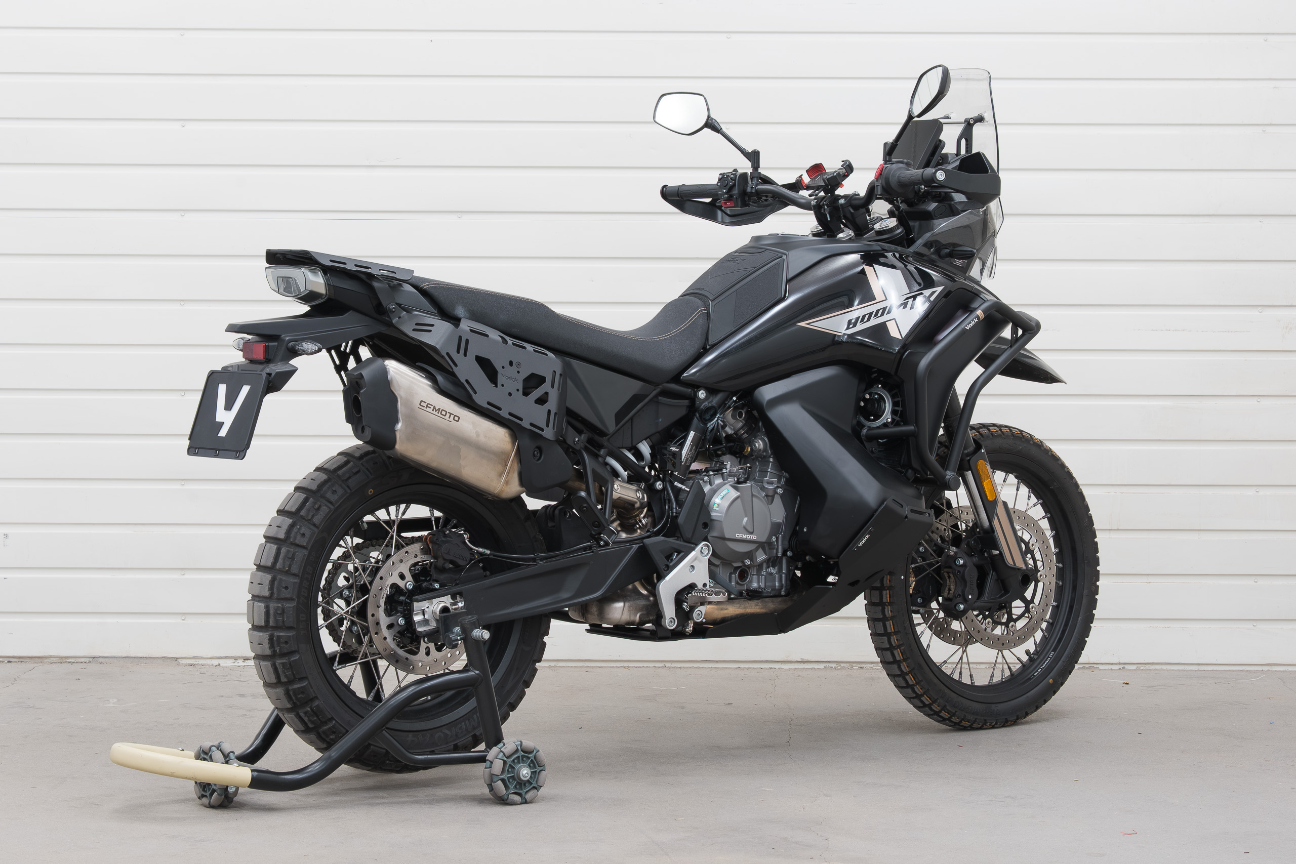 Yakk EXP külgkottide pagasiriiul CFMOTO 800MT-X (25-) must - Image 4