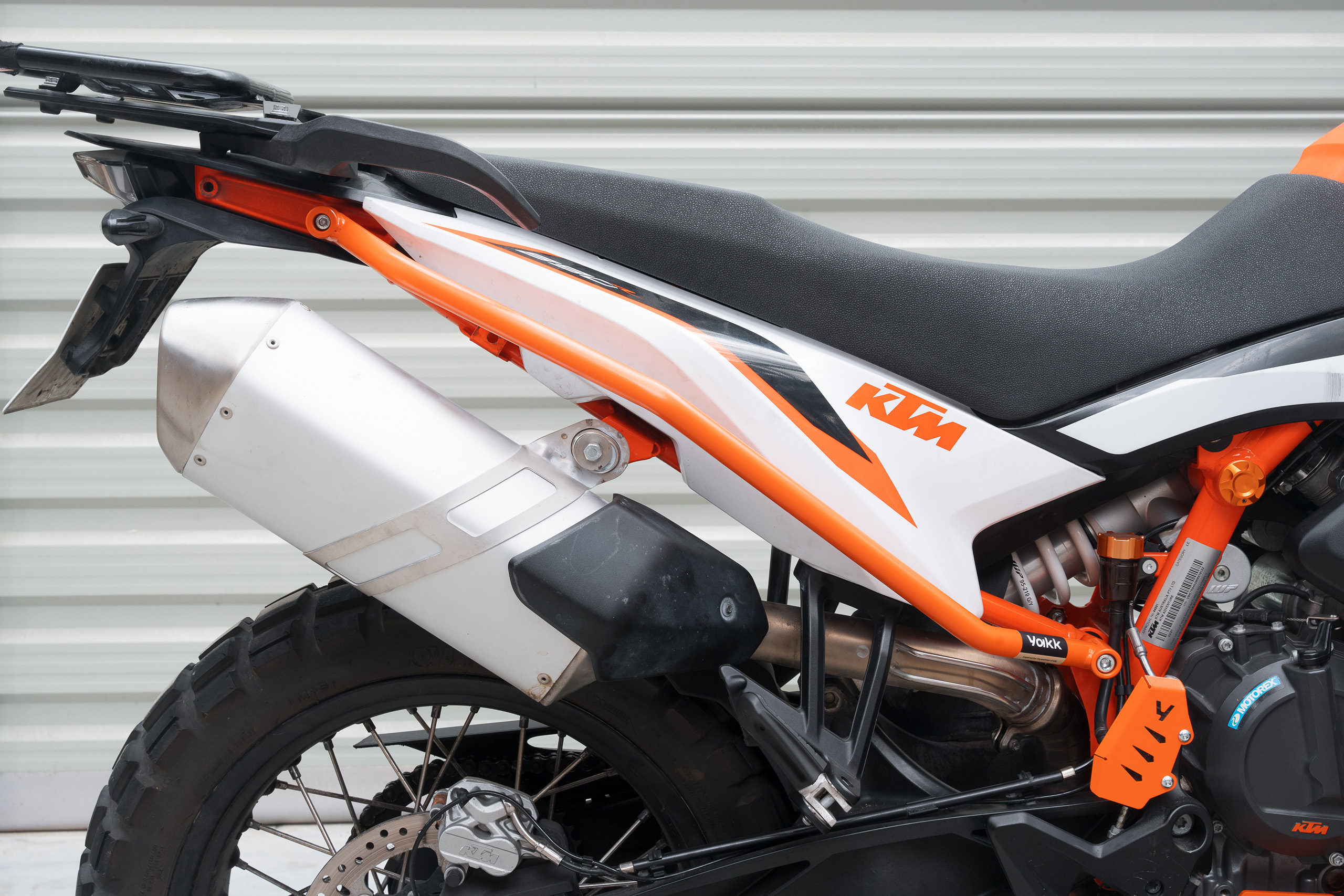 Yakk EXP tagumise kaitseraua osa KTM 790/890 Adventure (19-) oranž - Image 3