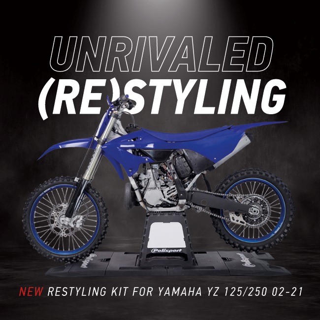 Polisport täielik restyle komplekt YZ125/250 02-21 22 stiilis sinine - Image 2