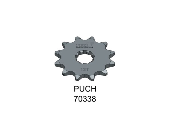 Tec-X esihammasratas 12 hammast (415) Puch / Tunturi