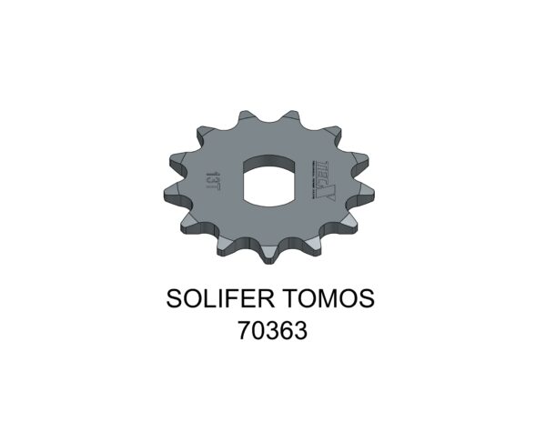 Tec-X esihammasratas 13 hammast (415) Solifer SM / Tomos