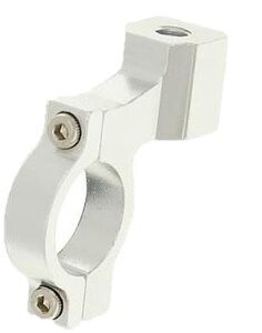 Peegli kinnitusklamber Silver Ø 22mm lenks M8 peegel