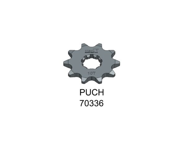 Tec-X esihammasratas 10 hammast (415) Puch / Tunturi